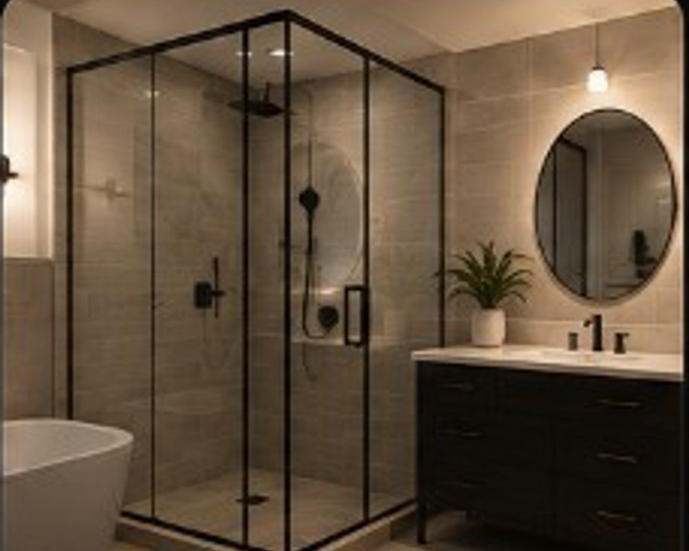 Spa-inspired bathroom remodeling project